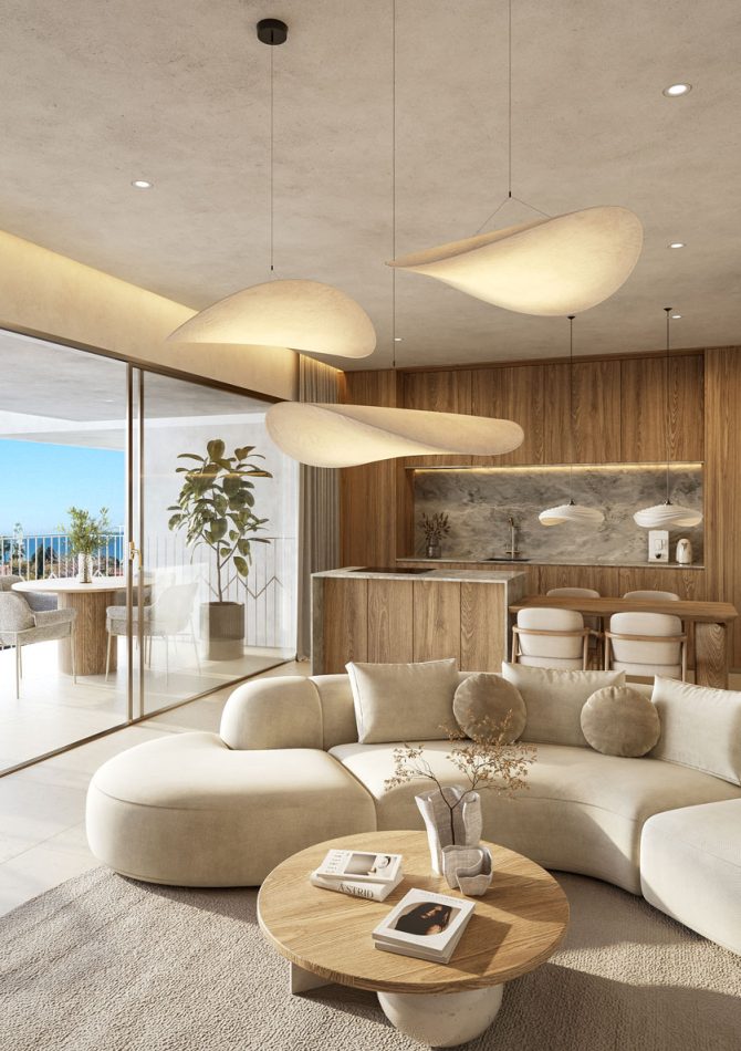 Art Marina, apartamentos con terrazas amplias y vistas al mar